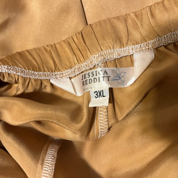 Silk wide leg pants, Vancouver-made by Jessaica Reddit, size variable - Picture 5 of 11